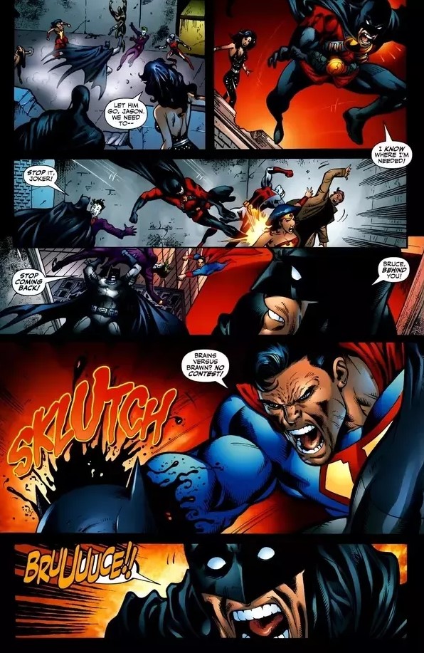 ultraman kills batman