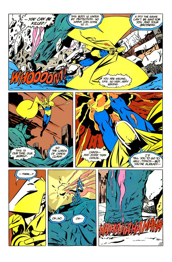 Doctor Fate vs Typhon