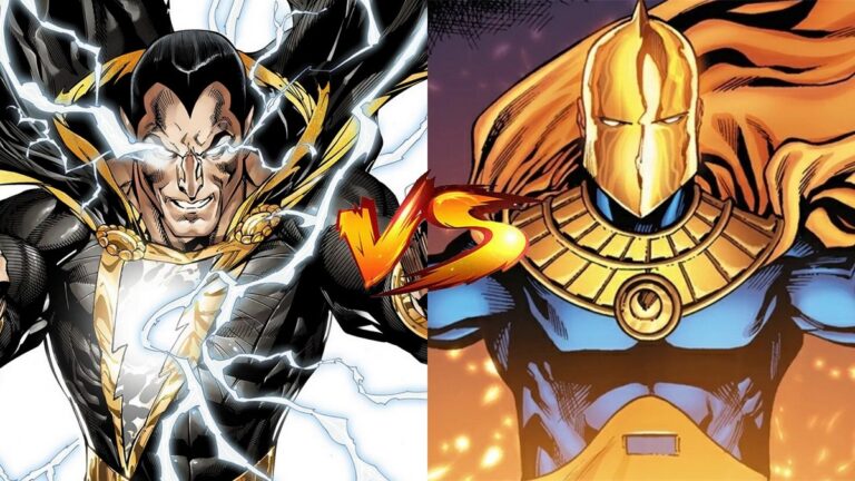 Doctor Fate vs. Black Adam: Who Is More Powerful & Would Win in a Fight?