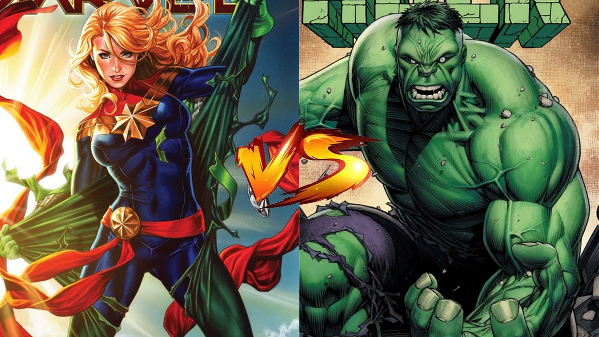 Hulk vs. Captain Marvel Who Is Stronger Who Would Win in a Fight
