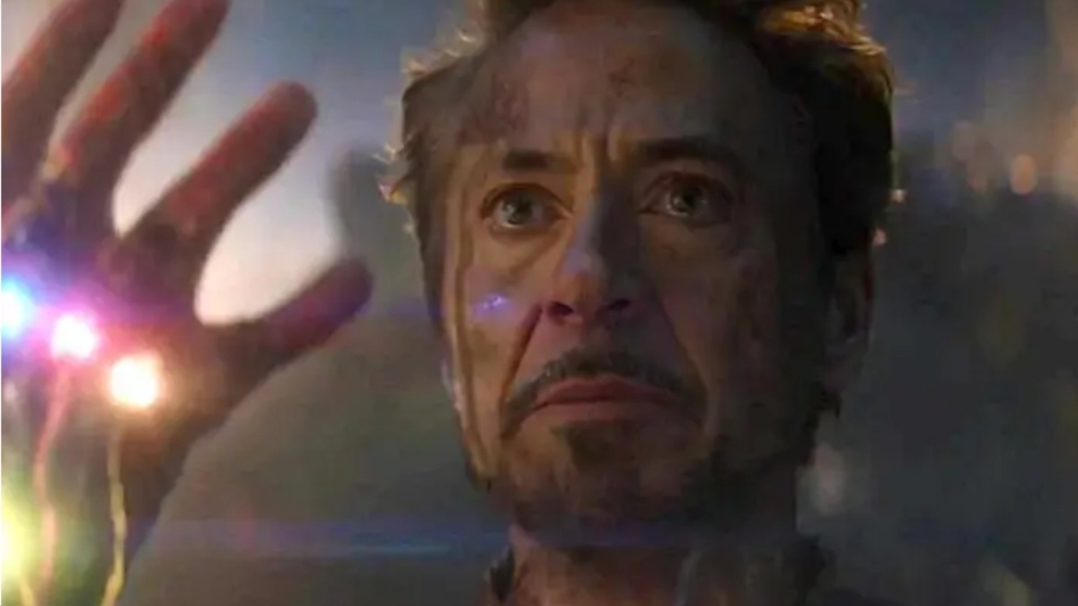 Iron Mans death in Avengers End Game