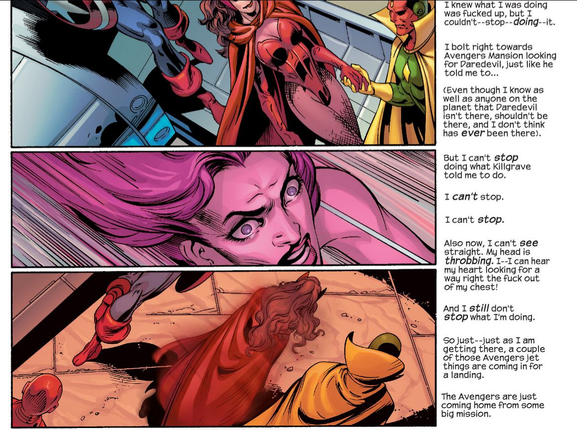 Jessica Attacking Scarlet Witch