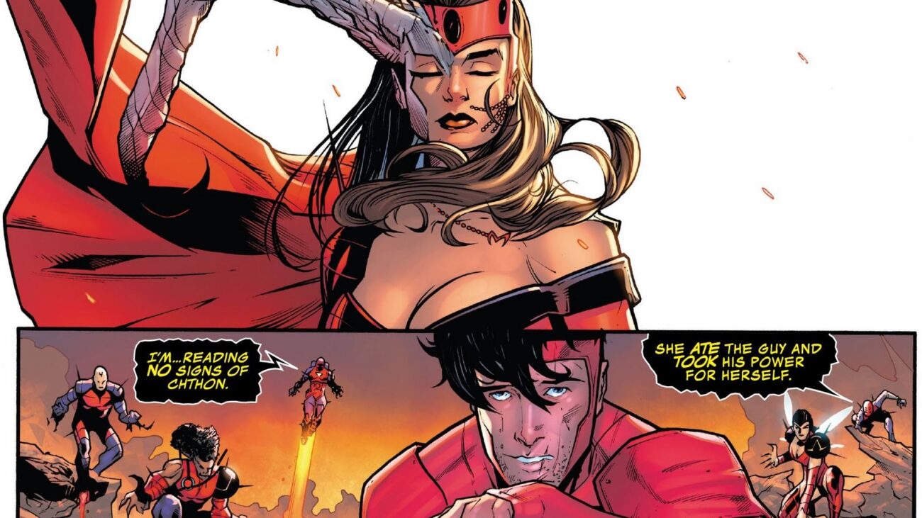 Scarlet Witch Absorbed Chthon