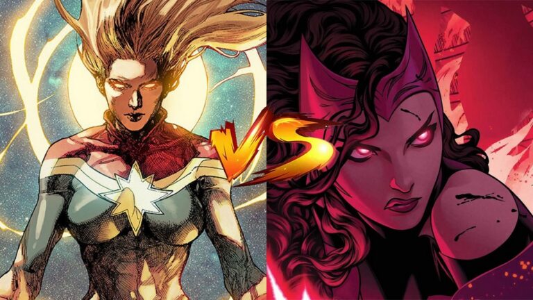 Scarlet Witch vs. Captain Marvel: Who Is More Powerful & Would Win in a Fight?