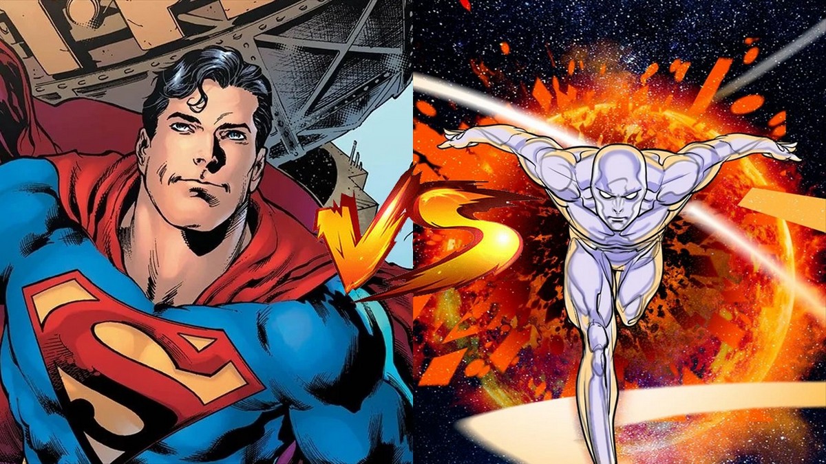 Silver Surfer vs Superman Prime One Million, Death Battle