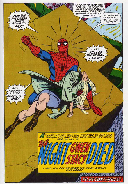 The night gwen stacy died