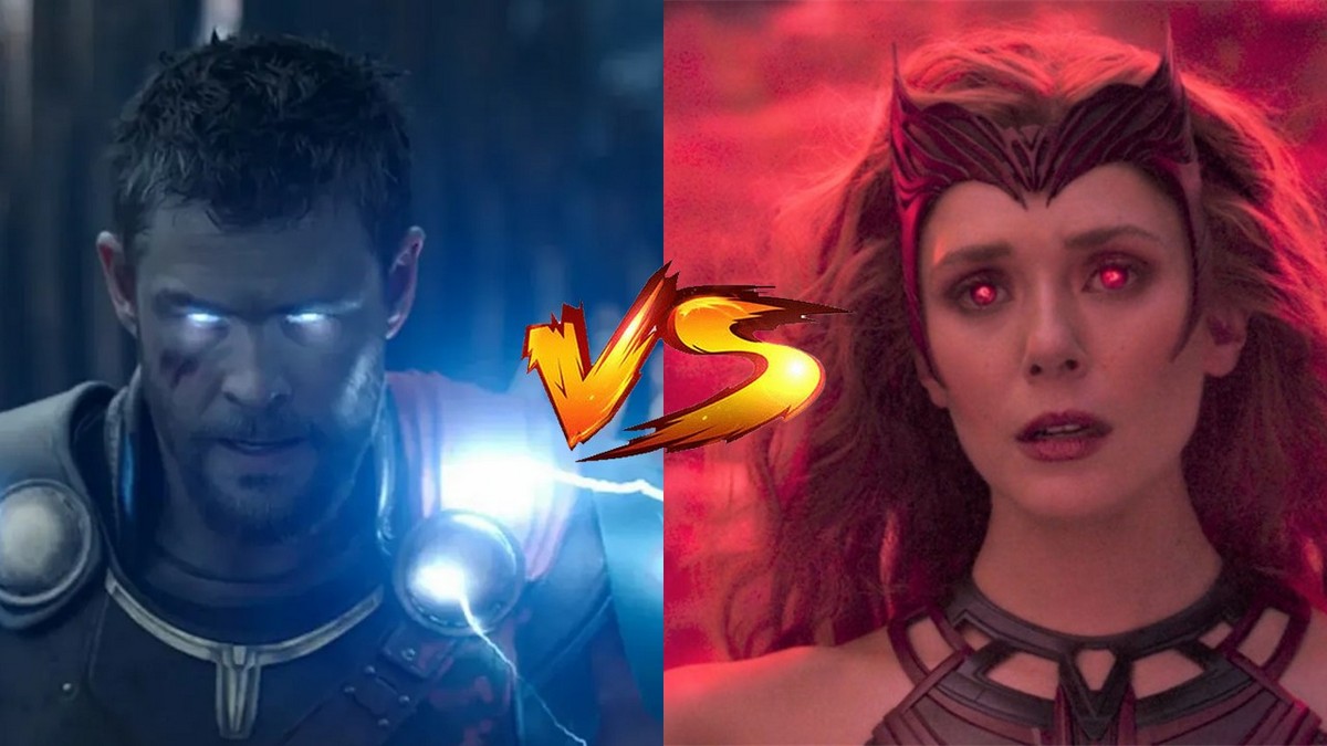 Thor vs. Scarlet Witch Who Wins the Fight How MCU Comics