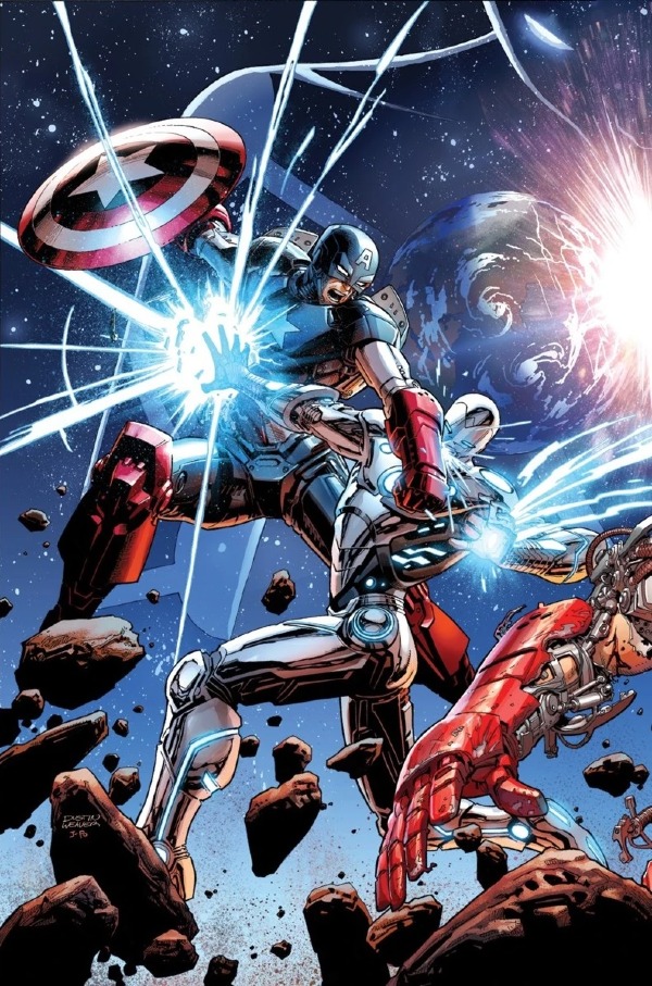 captain america iron suit axis event full page