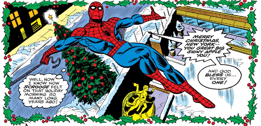 is peter parker jewish christmas 2