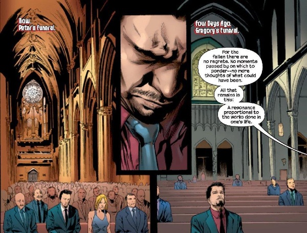 is peter parker jewish funeral 2
