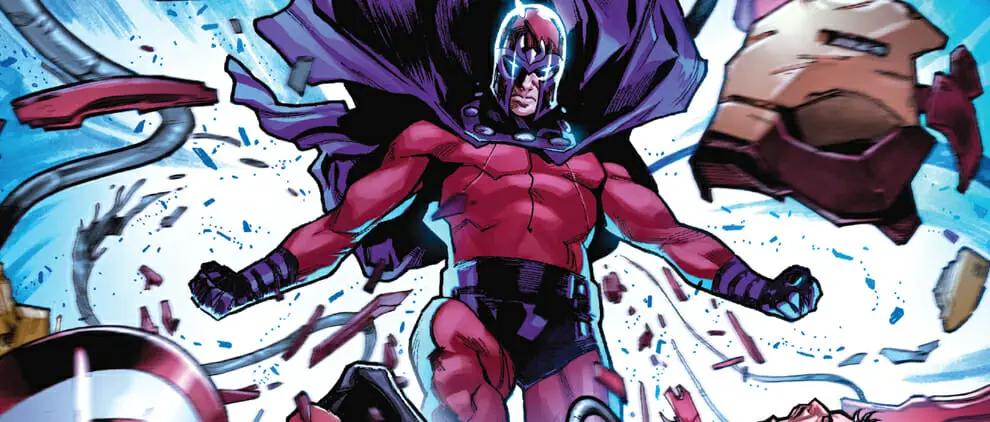 magneto iron man suit
