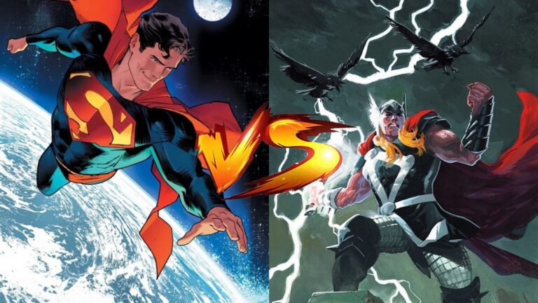 Thor vs. Superman: Who Wins the Fight & How?