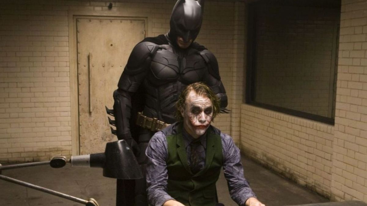 Batman Joker interrogation scene