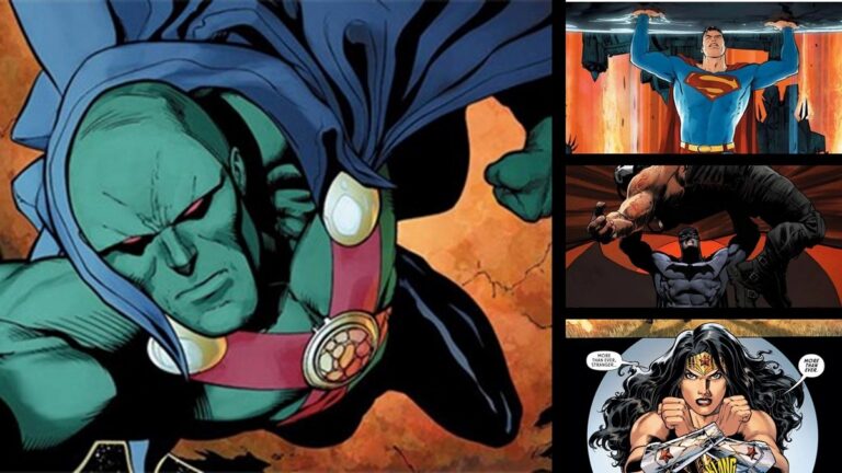 How Strong Is Martian Manhunter? Compared to Superman, Wonder Woman, Batman, & Supergirl!