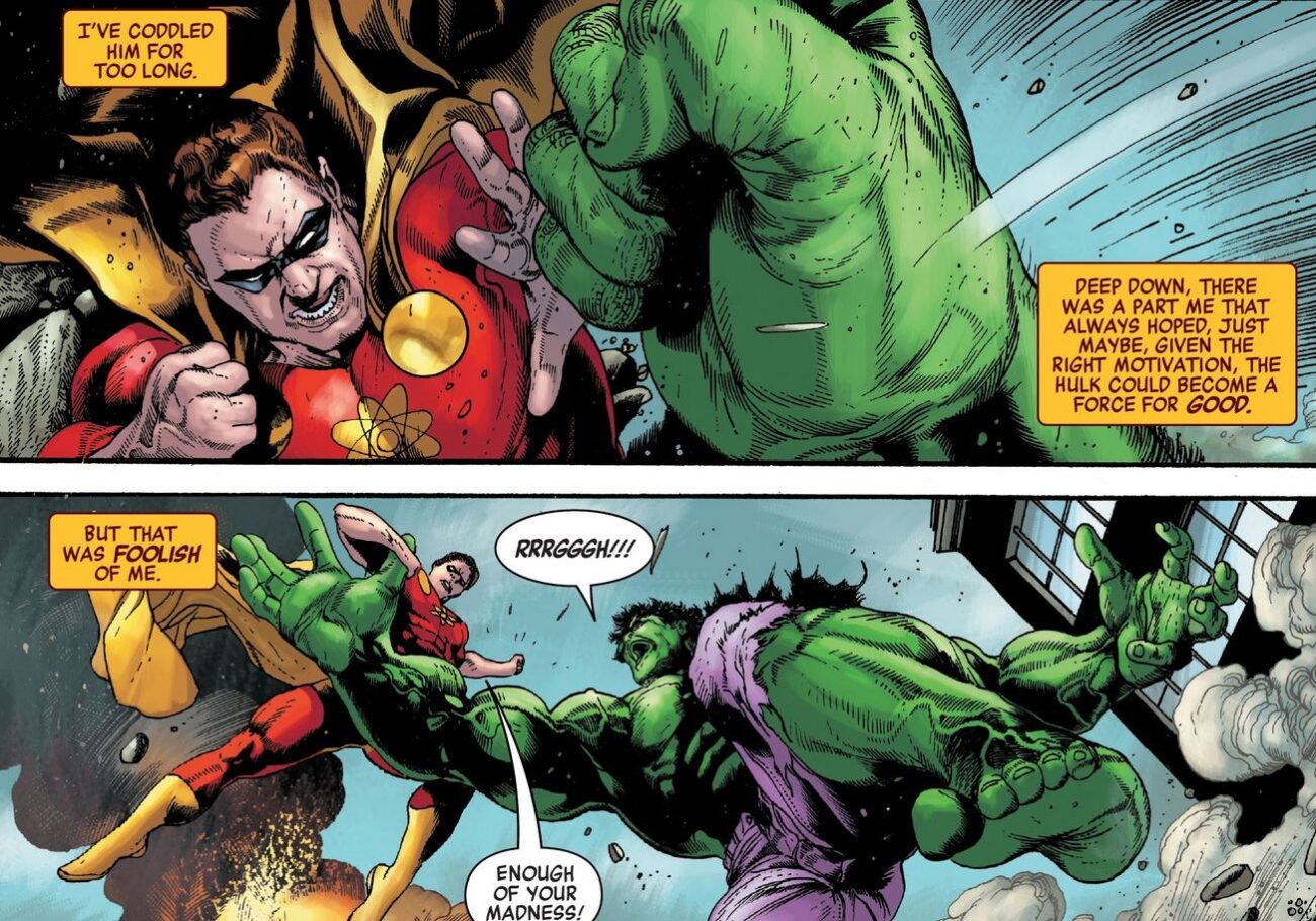 Hyperion has to kill hulk 1