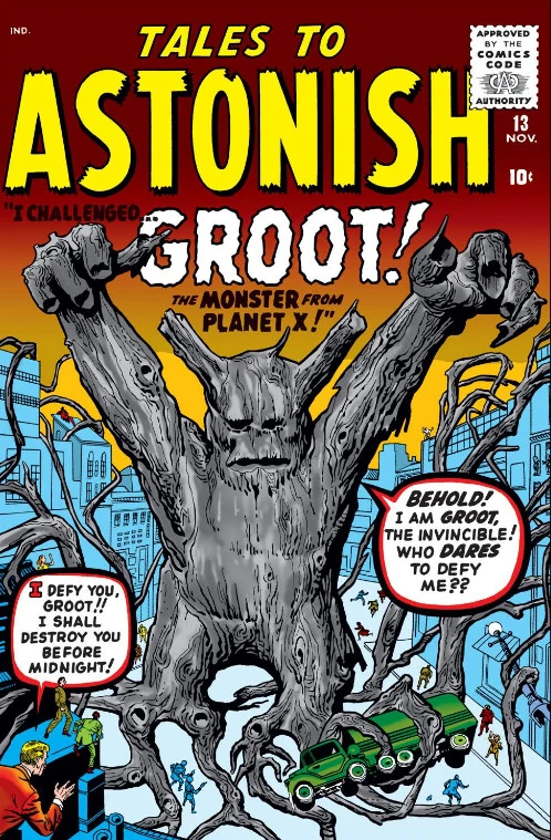 Tales to astonish groot first apperance