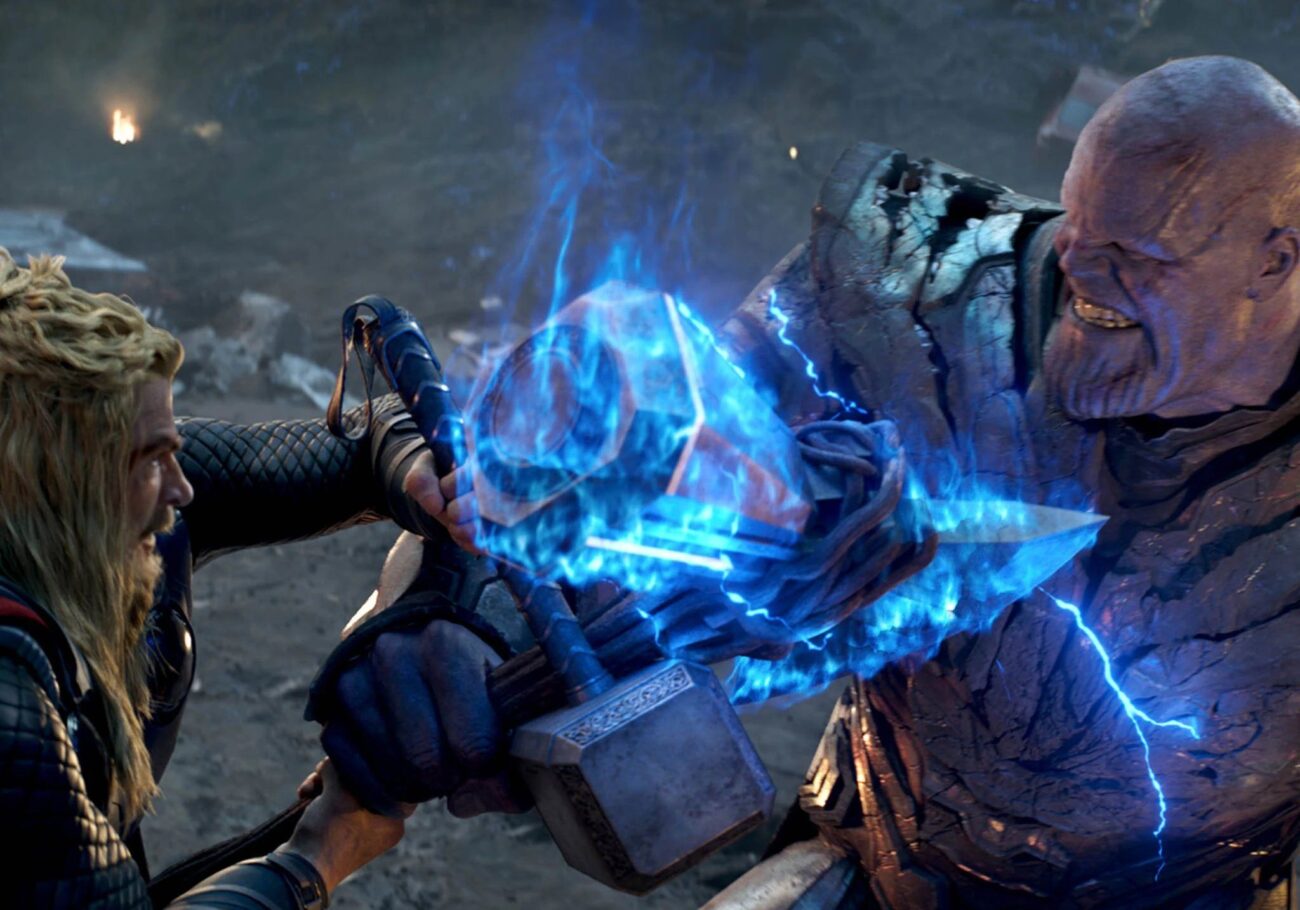 Thanos vs Thor MCU