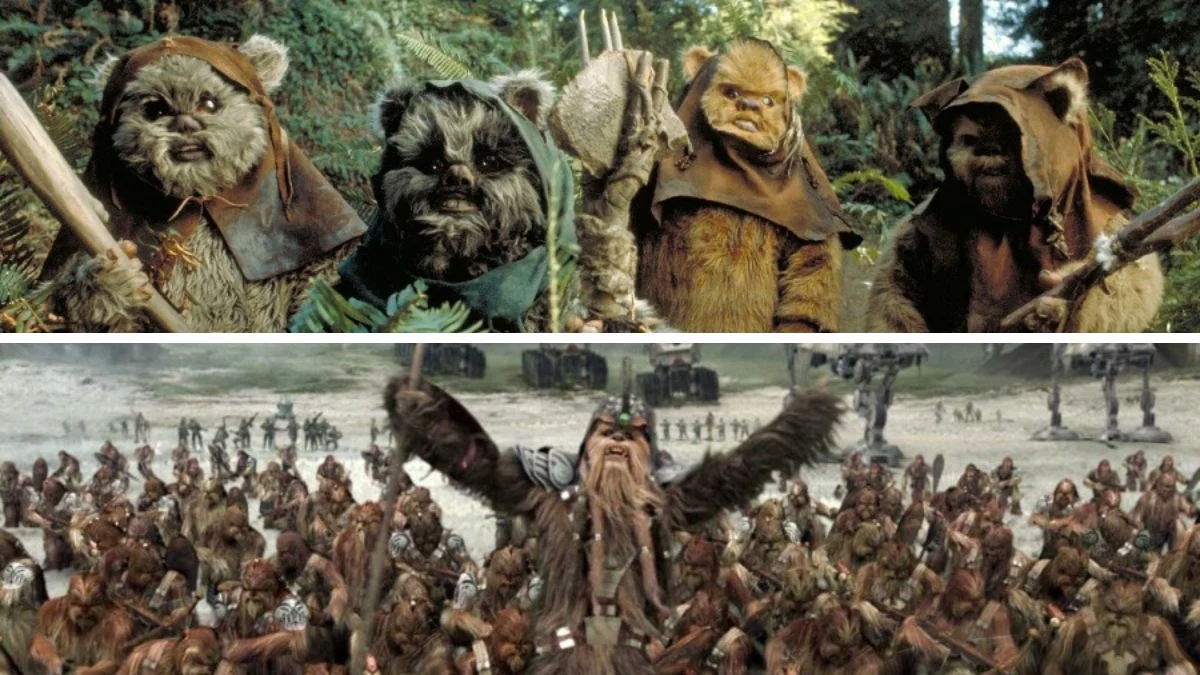 ewoks wookiees who is stronger