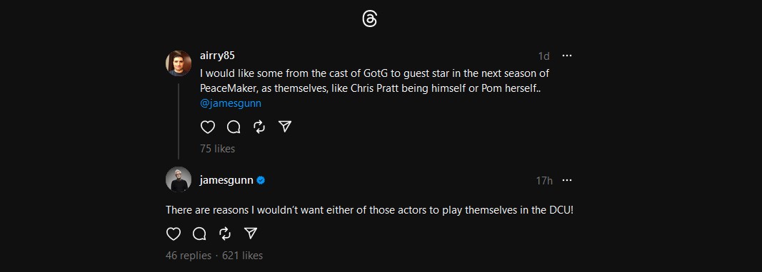 James Gunn Teases He Has Plans for Chris Pratt in DCU