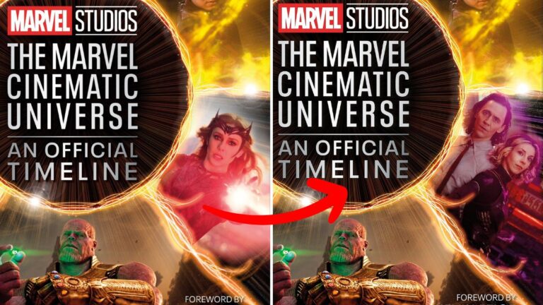 Why Did Marvel Remove Scarlet Witch from the 2023 MCU Timeline Book Cover?
