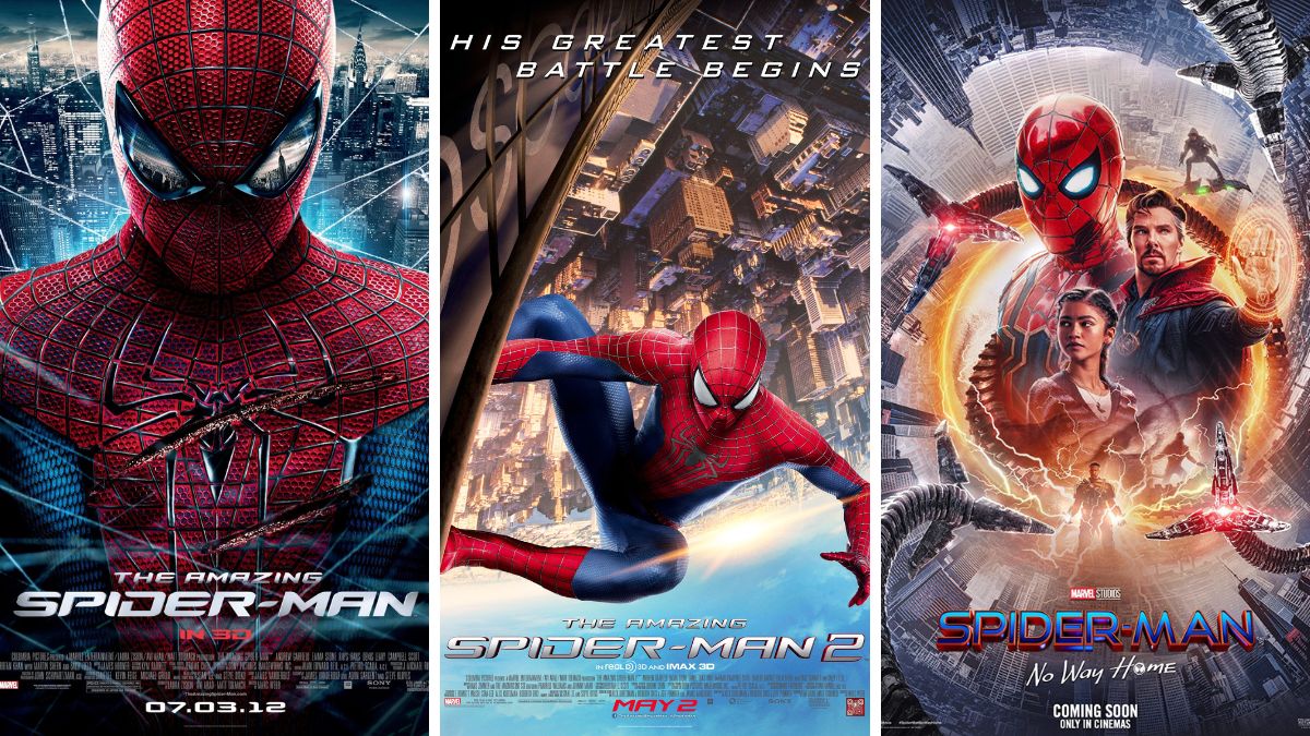 Andrew Garfields Spider Man Movies in Order