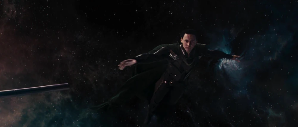 Loki falls into wormhole