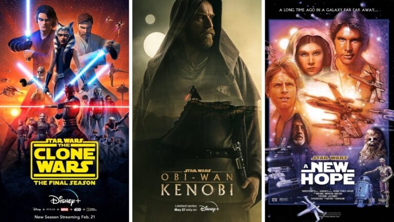 All 10 Movies (& TV Shows) Featuring Obi-Wan Kenobi  in Order
