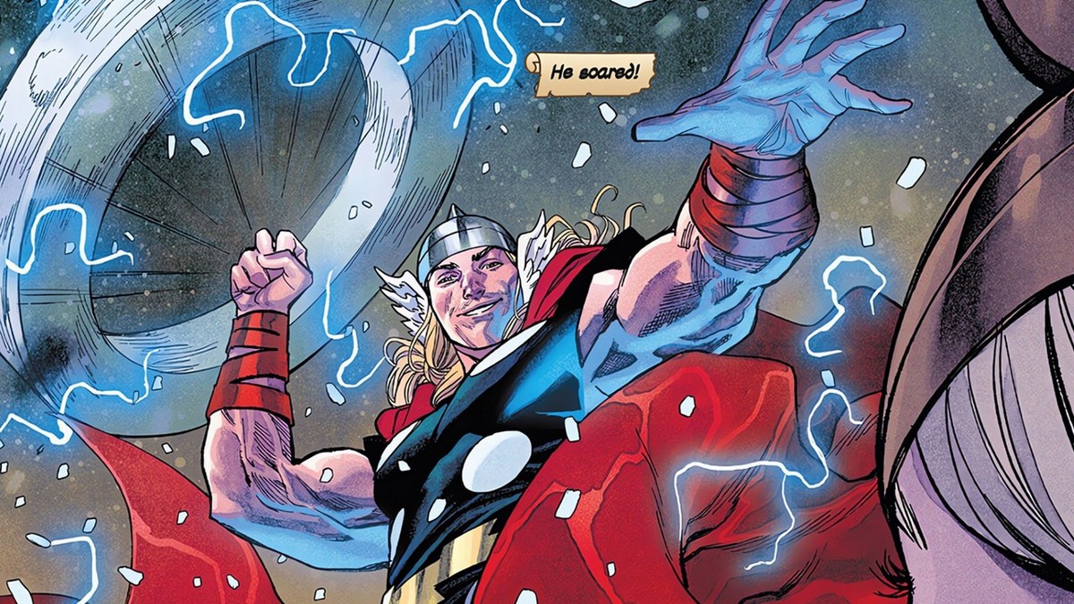 can thor fly MCU and comics without stormbreaker and mjolnir