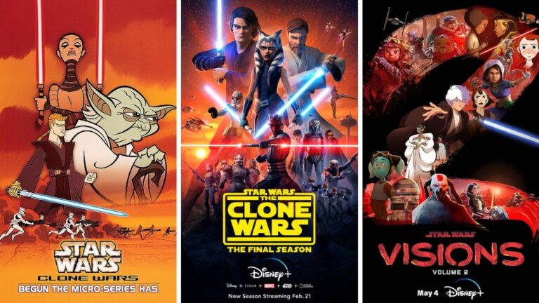 All 10 Star Wars Animated Series in Order