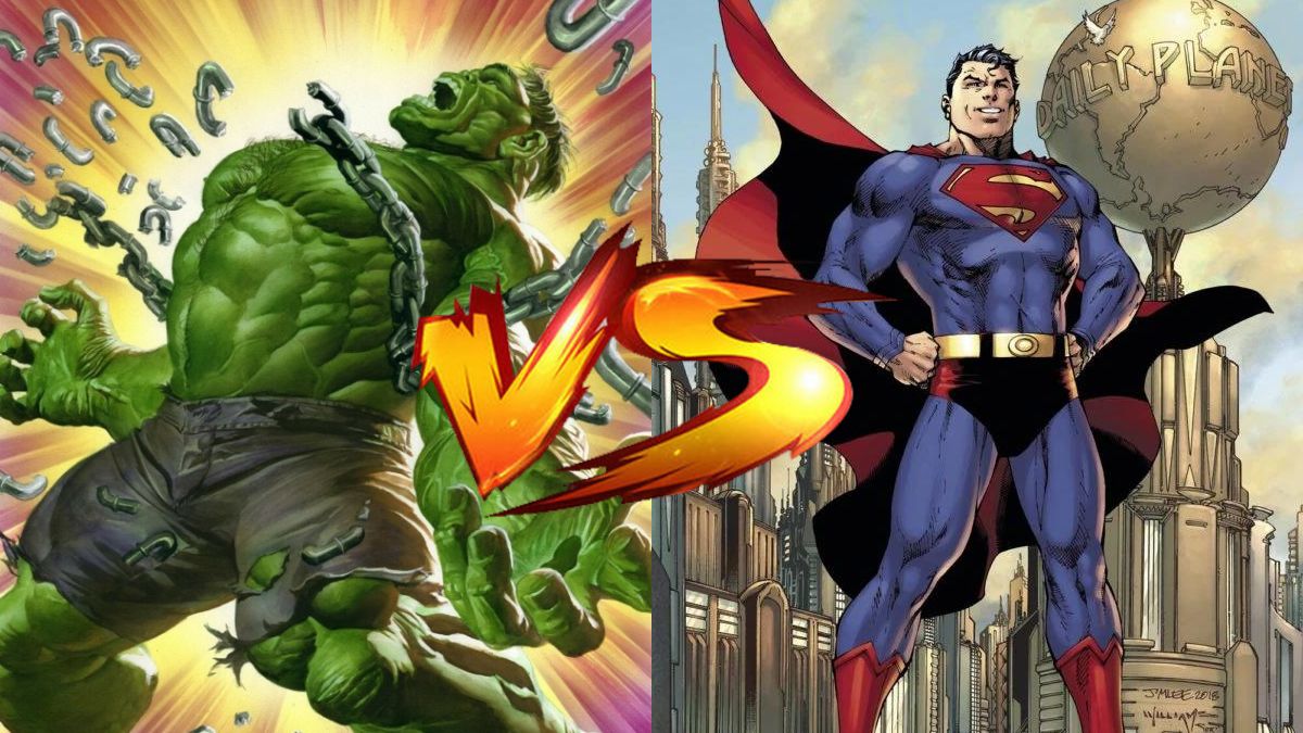 the hulk vs superman