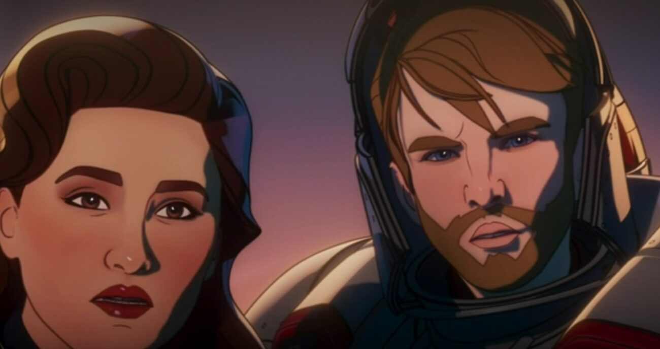 Captain Carter and Steve Rogers