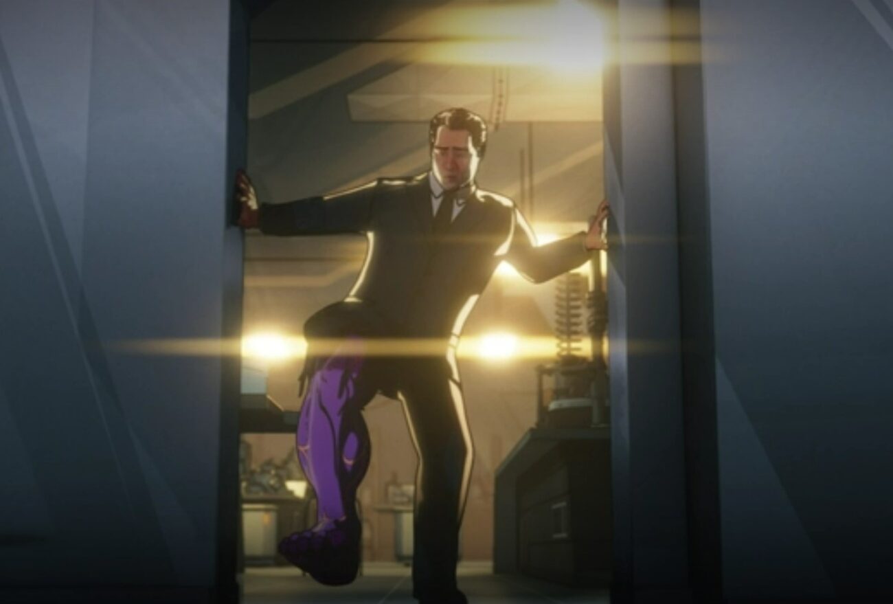 Happy hogan as purple hulk