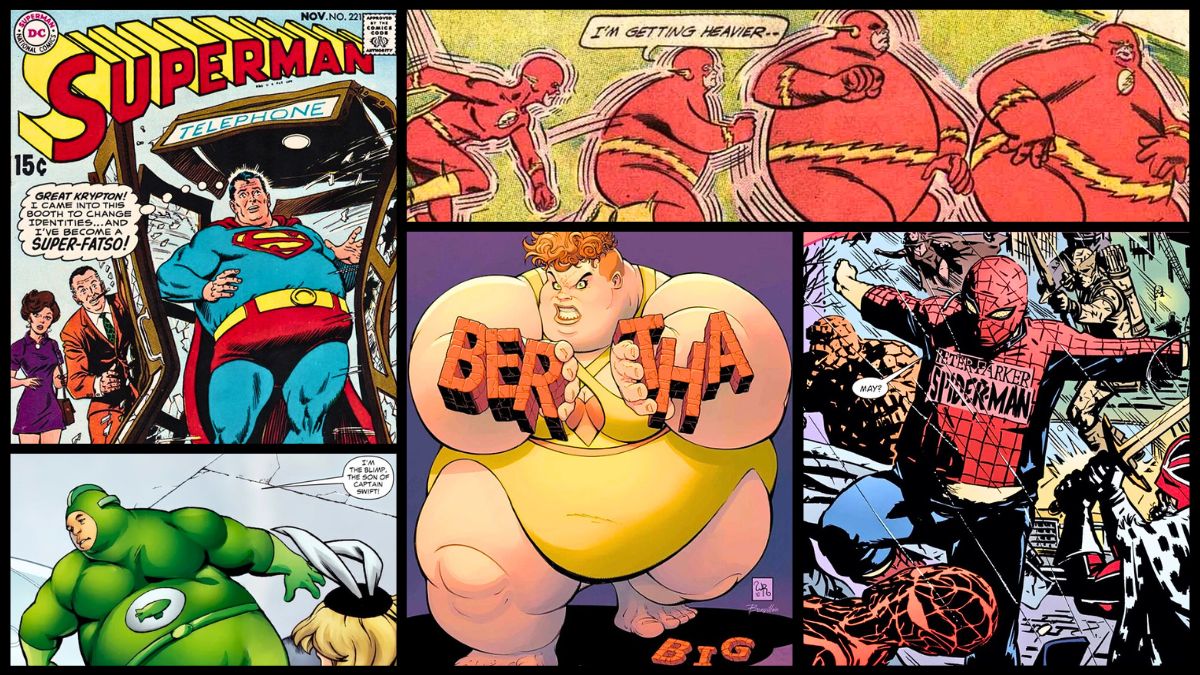 fat superheroes