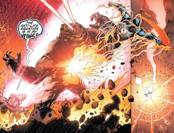 god of death flash killing darkseid