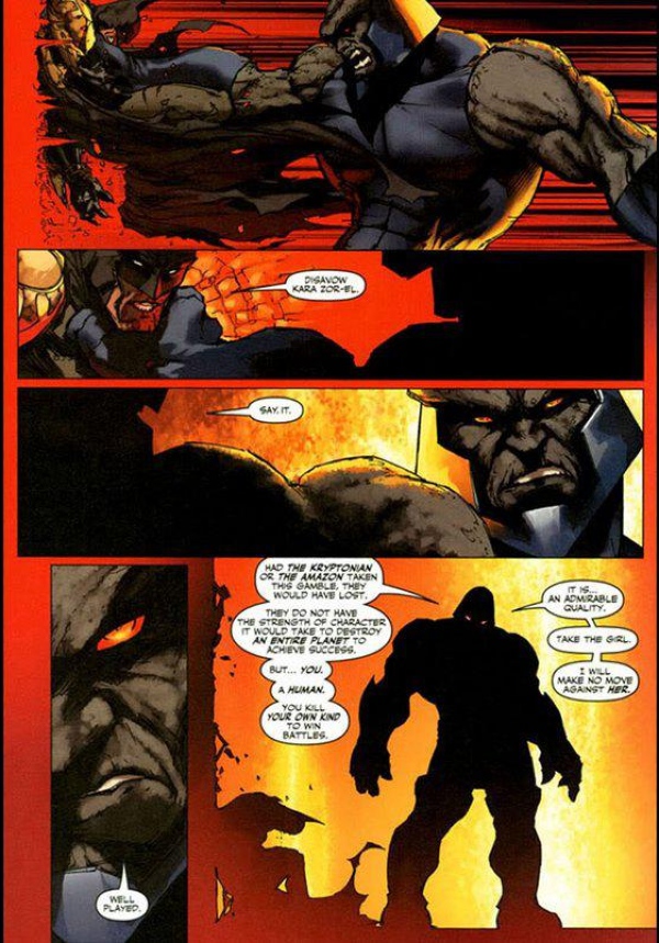darkseid batman respect comics 1