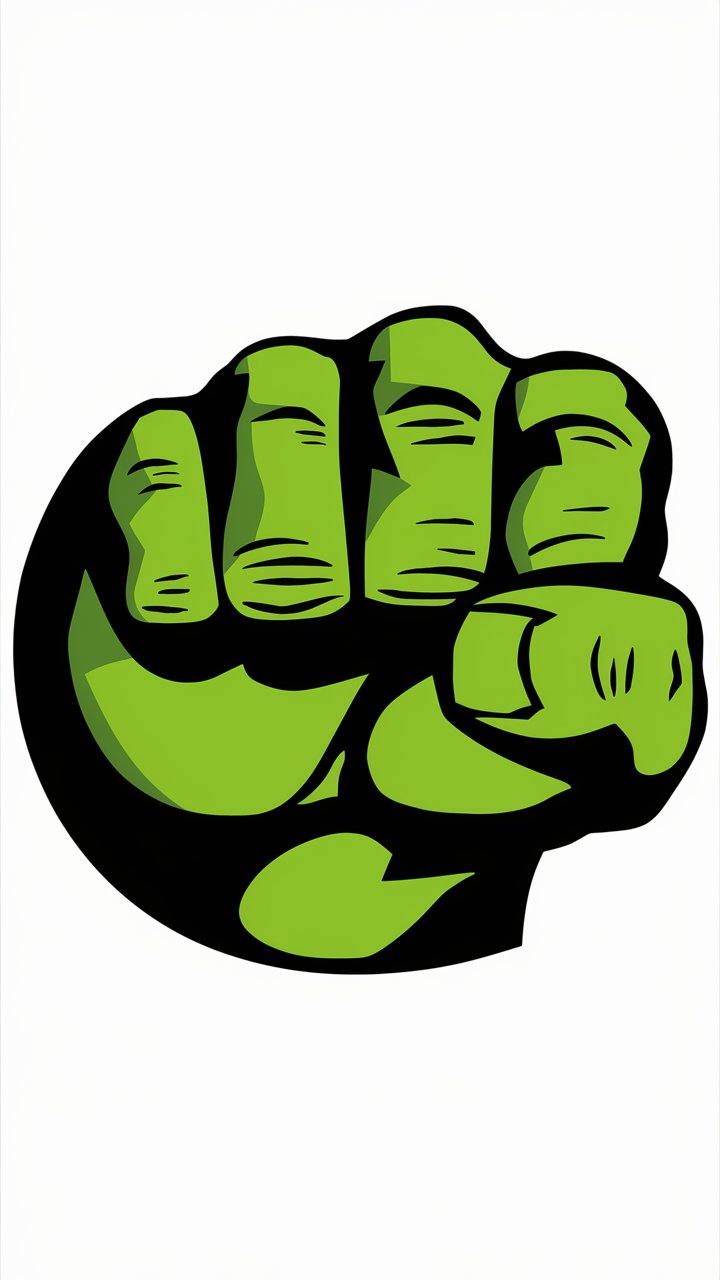 a bold and iconic logo of the hulk sign featuring ipx3sO eTI 7fDsrUkHlEw 9iueMcBSRtmwbGzms9Z04A