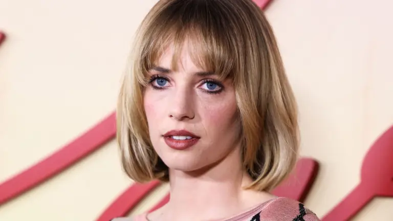 ‘Stranger Things’ Star Maya Hawke Shimmers Like a Waterfall in Prada at the Academy Museum Gala