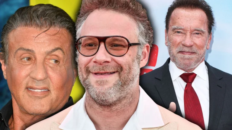 Seth Rogen Reignites the Stallone vs. Schwarzenegger Debate and the Internet Has Opinions