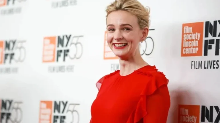 Carey Mulligan (41) Glows in Pleated White at the ‘Wildwood’ London Premiere