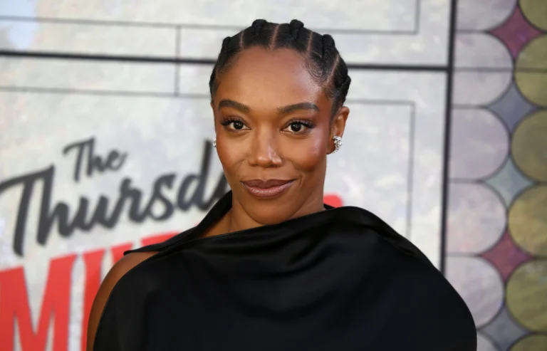 ‘Clayface’ Star Naomi Ackie Stuns in Daring Backless Look on Press Tour
