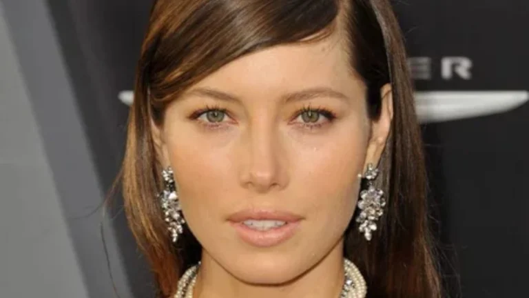 Jessica Biel (44) Keeps the ‘Matchbox’ Press Tour Daring in a Plunging Black Nensi Dojaka Gown